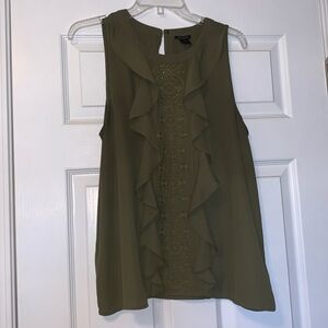 Olive Green Ann Taylor Tank